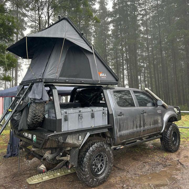Dual Cab Camping Canopy Toyota Rooftop Tent On Ute Tray Roof Top